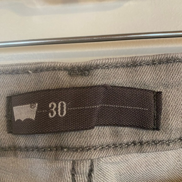 Ladies Levi’s Black Label grey jeans size 30 - Picture 3 of 8